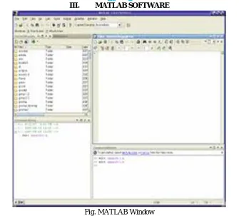 Fig. MATLAB Window 
