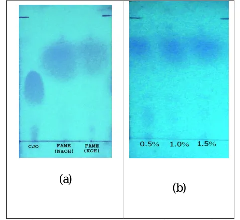 Fig. 1: Flow chart of Simplified alkali-catalyzed biodiesel production from Jatropha curcas oil 