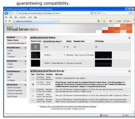 Figure 2 – ZXTM As A Virtual Application 