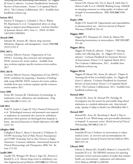 table using GRADE. EPOC resources for review authors.