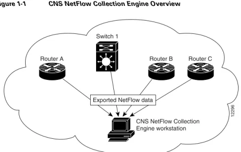 Figure 1-1 CNS NetFlow Collection Engine Overview