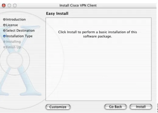 Figure 2-8 Easy Install Window