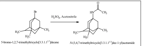 Figure 1. Conversion of bromo decane intermediate to acetamide intermediate. 