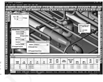 Figure 4: Cutting-edge, annotated graphics make it easy to access or review analysis input data.UMCS