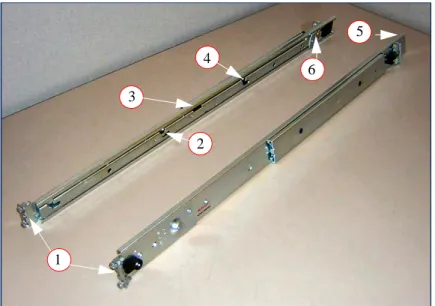 Figure 8: Slide mounting rails
