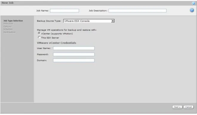 Figure 4. Configuration – Manage with vCenter 