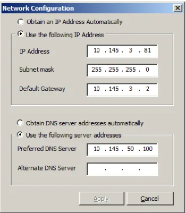 Figure 6.- Network Configuration 