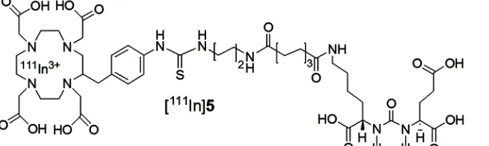 Figure 3: Structure of compound [111In]5.