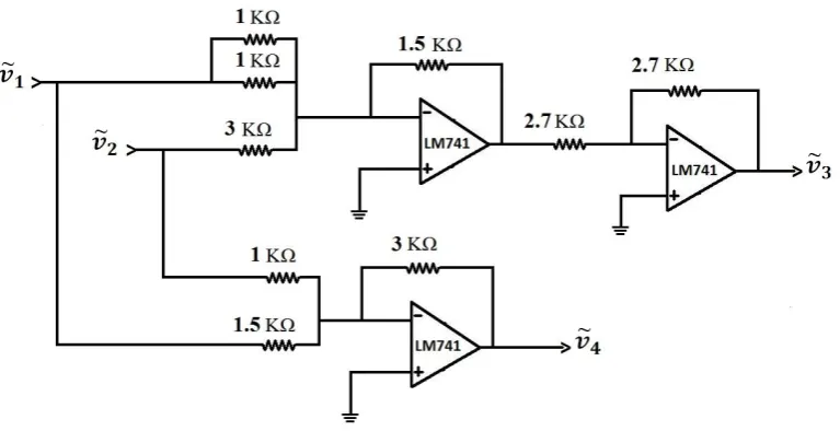 Fig. 4: The electrical circuit considered in Example 2