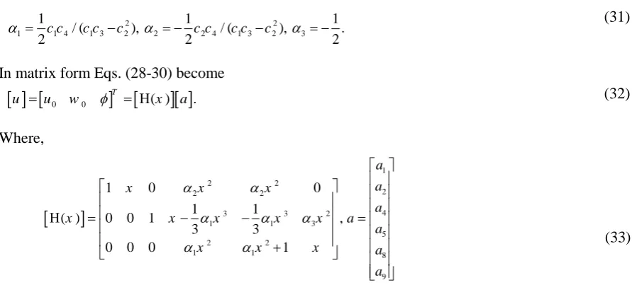 Fig 4. Typical finite element used. 