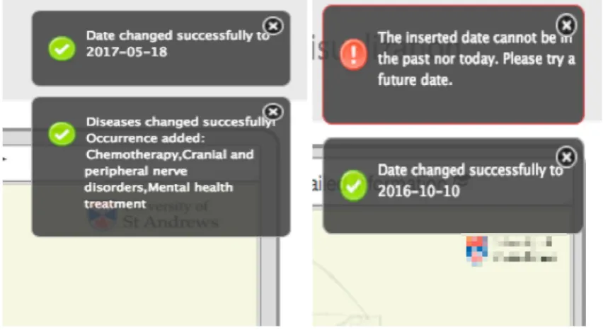 Fig. 9 Comprehensive help and guide for in-depth detail on the use of the application and its features