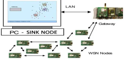 Fig. 1. Wireless sensor network 