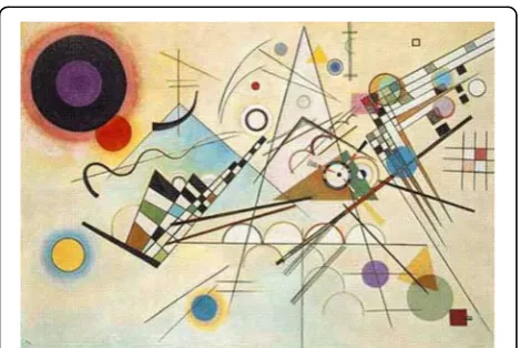 Fig. 16 Computer generated Mondrian’s abstract painting example