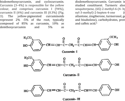 Fig. 3: Various Curcumins