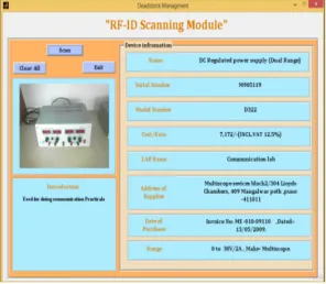Figure 6: GUI window with Result 