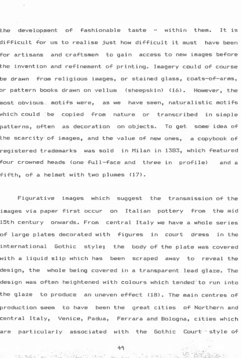 Fig urative images which suggest the transmission of the 