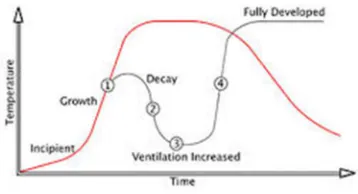Figure 1: Stages of Fire Growth 