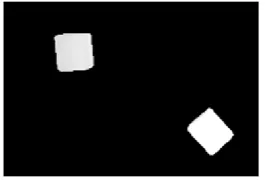 Fig. 2. Image before (left) and after (right) the application of the median filter 