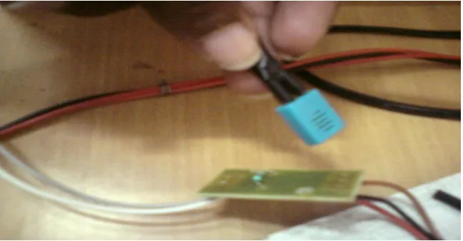 Figure.5 Humidity Sensor circuit Circuit Description :This circuit is designed to measure the humidity level in the atmosphere air