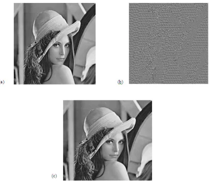 Figure 3.1 Hardware implementation of (a) Encrypted image and (b) Decryption image 