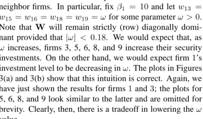 Table 2. Equilibrium for web authentication example. All values are rounded to the  near-est hundredth.