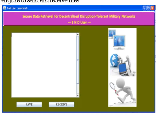 Fig 2: DTN ROUTER Fig 3 shows the authentication of the user is with respect to their ID and Passwords