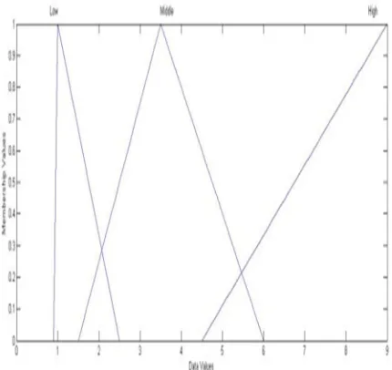 Figure No 1.1 (Membership function of five Distinct Values) 