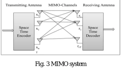 Fig. 3 MIMO system 