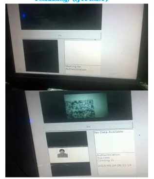 FIG. Final Output on the Screen. 