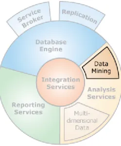 Figure 2 - Data Mining within SQL Server 