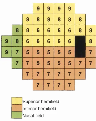 Figure 8 Cluster arrangement for the AGIS scoring system