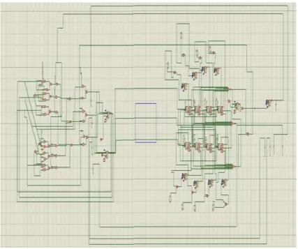 Fig 11: Connection diagram of complete elevator circuit. 