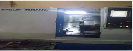 Figure 3 HMT STALLION 100 HS CNC lathe 