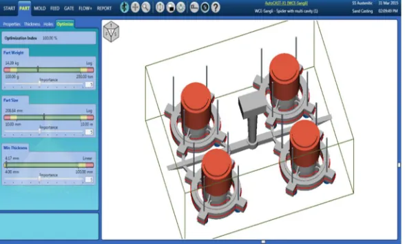 Figure 1: 3-D Model of Bearing Spider. 