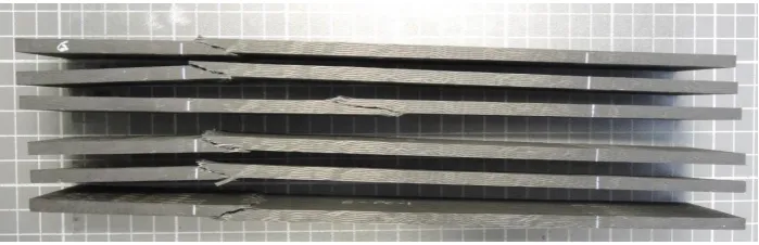 Figure 8: An example of the coupon tests (in plane compression). 