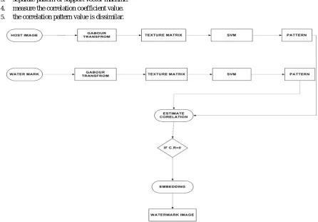 Fig. 3: Shows that proposed model of water marking technique   