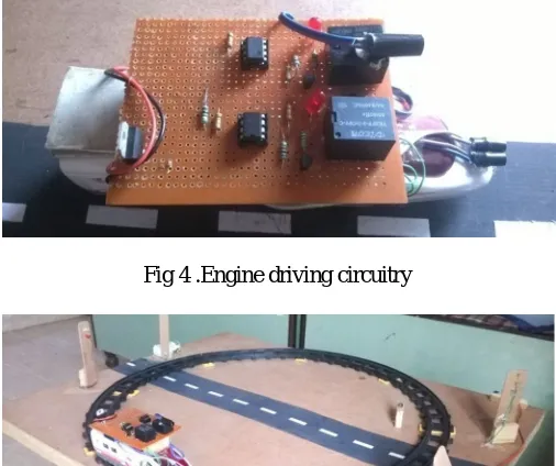 Fig 4 .Engine driving circuitry 