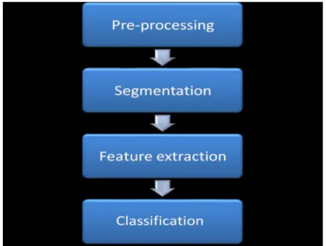 Fig 1.Major Steps of an OCR System 
