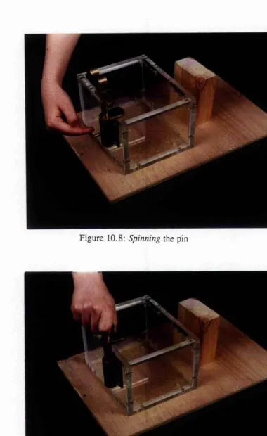 Figure 10.8: Spinning the pin