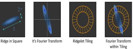 Fig. 4. Few steps of Image Fusion procedure using DCT 