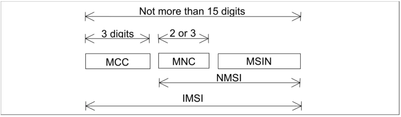 Figure 1: Structure of IMSI  IMSI is composed of three parts: 