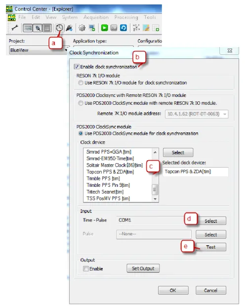 Figure 4-2 Teledyne PDS clock synchronization 