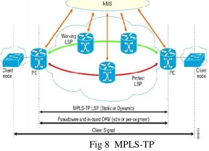 Fig 8 MPLS-TP