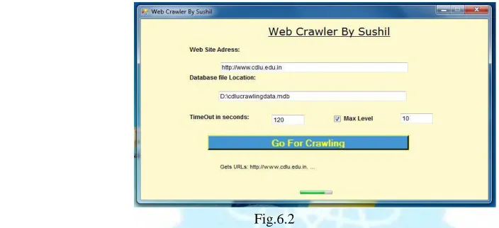 Fig.6.2At each simulation step, the scheduler chooses the topmost Website from the queue of Web sites and sends this site's 