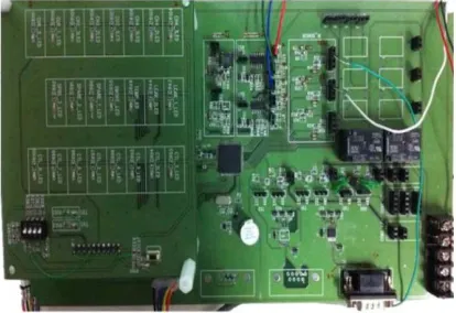 Fig. 1.2.1.1 The implemented MCU board for the control of sensor and LED 