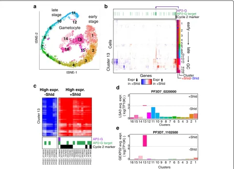 Figure 9contain anwhich are either capable ofa illustrates the alignment space of parasites ap2-g expression and will ap2-g-expressing subpopulation in the initial