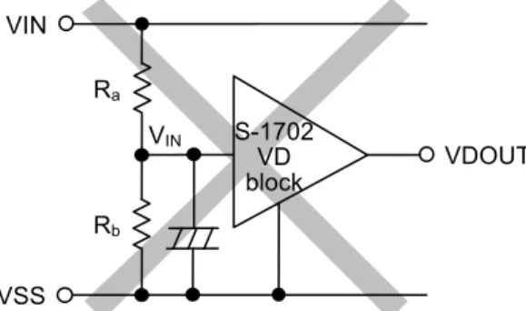 Figure 22    Example of Bad Implementation of Detection Voltage Changer 