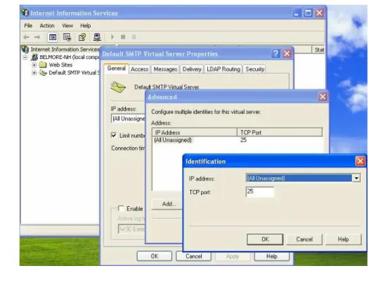 tab, click “Advanced” and then edit the port to the same as  your new “web.config” file