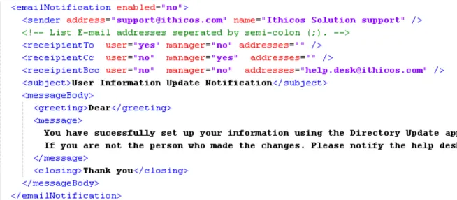 Figure 3: Configuring the SMTP e-mail server 