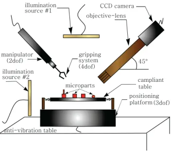 Fig. 1. The conﬁguration of the microrobotic cell